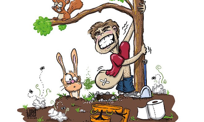 Cartoon von Tweet