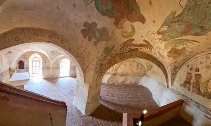 Kapellenmalerei in Burg Kriebstein