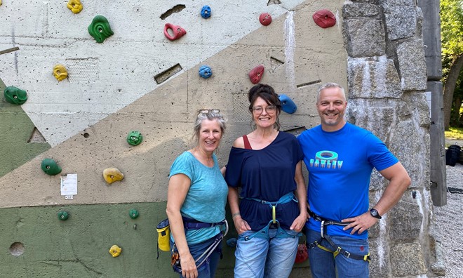 von links nach rechts: Kerstin Krüger, Christine Dreyer, Christian Munzert