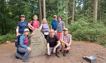 Wieder geschaftt, Gipfeltour Harburg Juni 2025